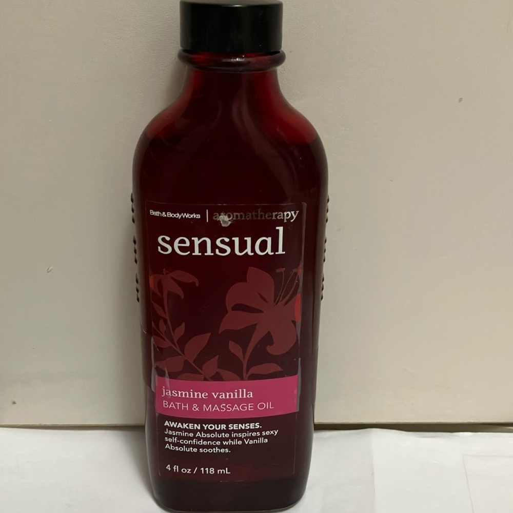 Sensual Jasmine Vanilla Bath & Massage Oil